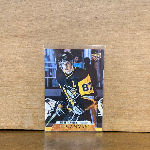 Sidney Crosby: Pittsburgh Penguins(2020-21) #C64 UD Canvas
