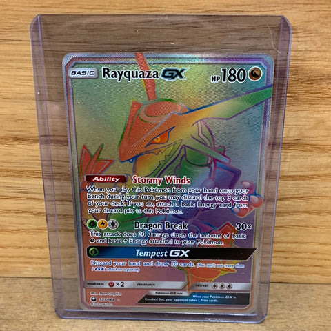 Rayquaza GX(Rainbow Rare)