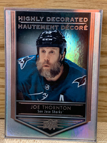 Joe Thornton (Highly Decorated)