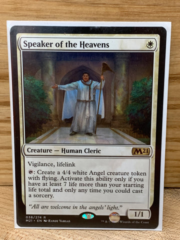 Speaker of the Heavens