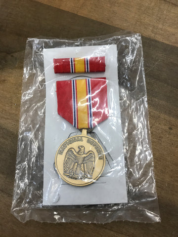 US National Defense Medal w/Ribbon Bar