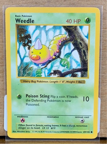Weedle(Shadowless)
