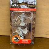 Deep Cuts Unpainted Miniatures; Female Half-Elf Ranger
