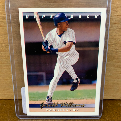 Gerald Williams: New York Yankees(1993) #360