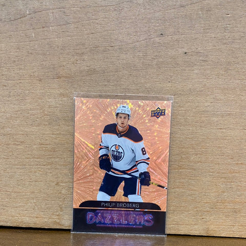 Philip Broberg: Edmonton Oilers(2020-21) DZ-70 Dazzlers Orange