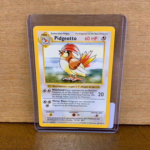 Pidgeotto(Shadowless)