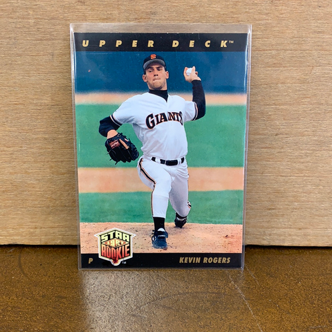 Kevin Rogers: San Fransisco Giants(1992) #8 Star Rookie