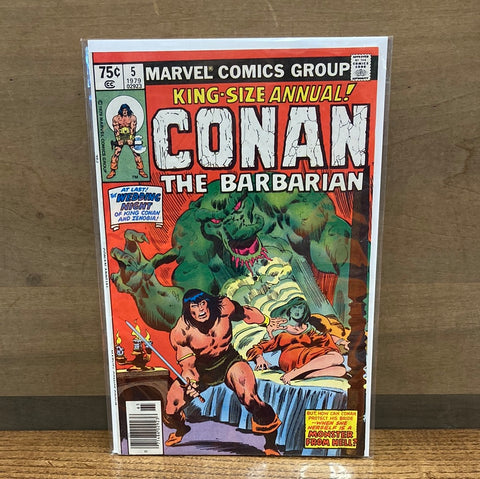 Conan The Barbarian Annual #5