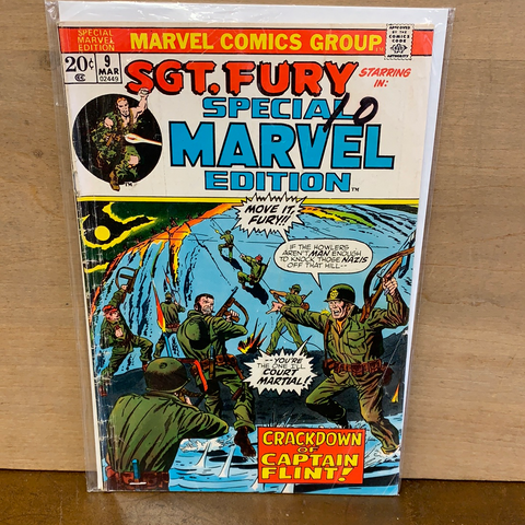 Special Marvel Edition(Starring Sgt. Fury) #9