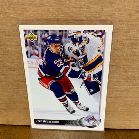 Jeff Beukeboom: New York Rangers(1992) #161
