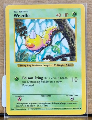 Weedle(Shadowless)