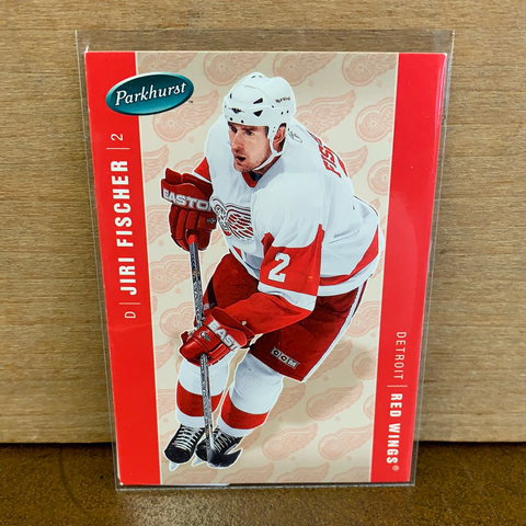 Jiri Fischer:Detroit Red Wings(2005/06) Parkhurst #184