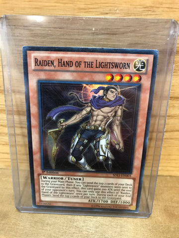 Raiden, Hand of the Lightsworn(SDLI-EN003)1st Edition