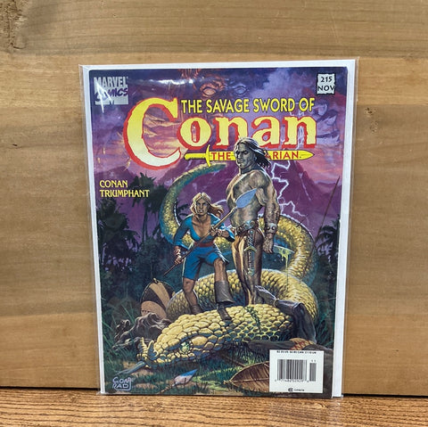 Savage Sword of Conan #215