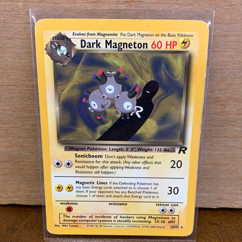 Dark Magneton