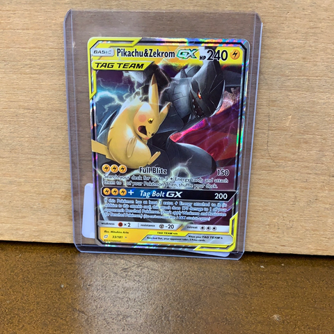 Pikachu & Zekrom GX