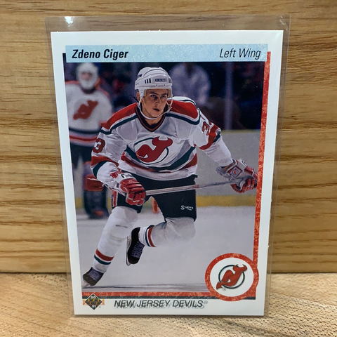 Zdeno Ciger: New Jersey Devils(1990)