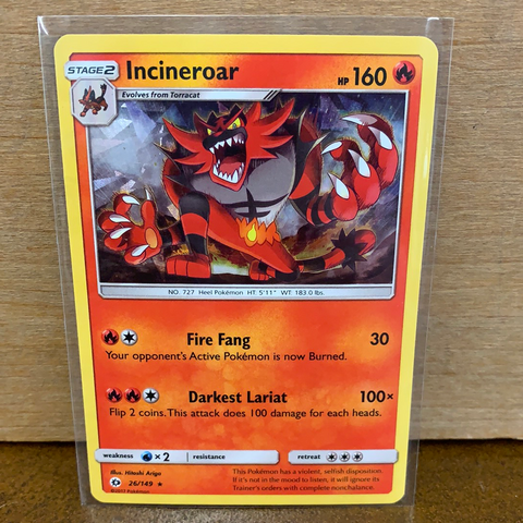 Incineroar(Cracked Ice Holo)