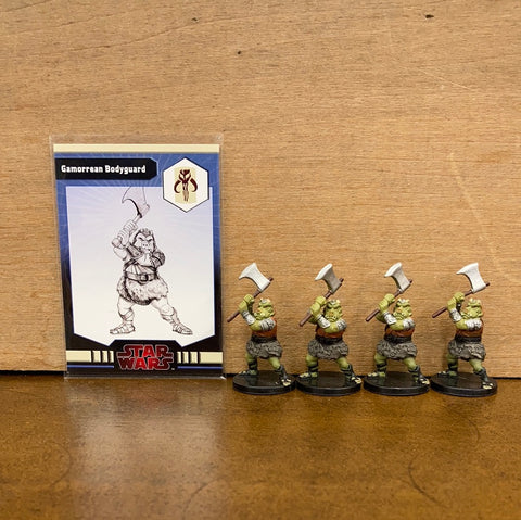 Gamorrean Bodyguard 26/40 (Set of 4)