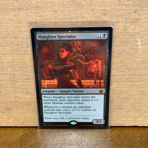 Slaughter Specialist(Foil)