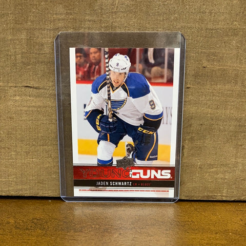 Jaden Schwartz: St Louis Blues(2012-13) #245 Young Guns