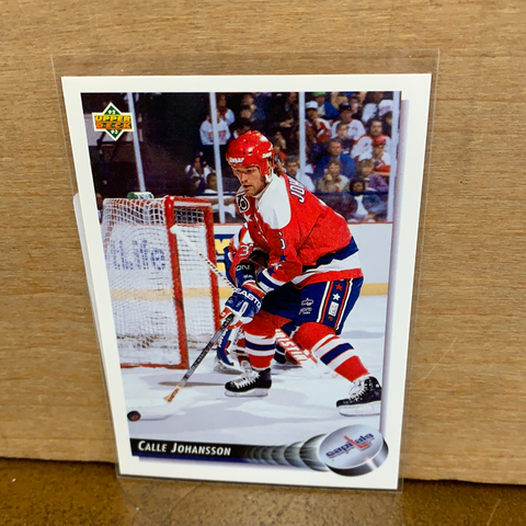 Calle Johansson: Washington Capitals(1992) #139