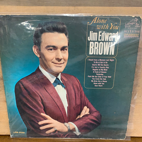 Alone With You: Jim Edward Brown(Autographed)
