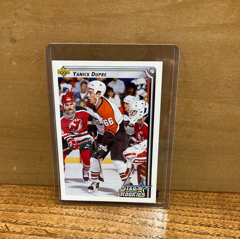 Yanick Dupre: Philadelphia Flyers(1992) Star Rookies #421