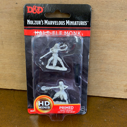 Nolzur's Marvelous Miniatures: Half Elf Monk(Female)