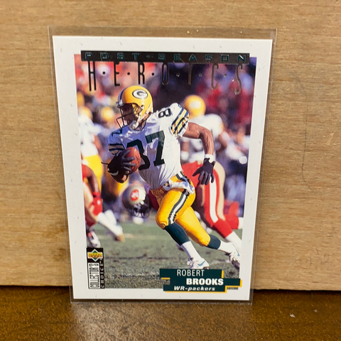 Robert Brooks: Green Bay Packers(1996) Collectors Choice #15