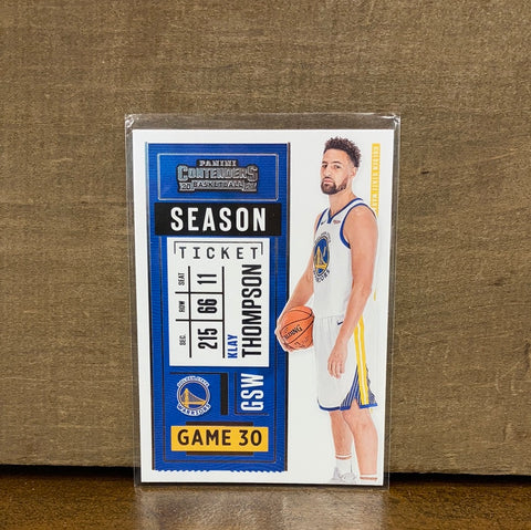 Klay Thompson(2020-21) Contenders #72