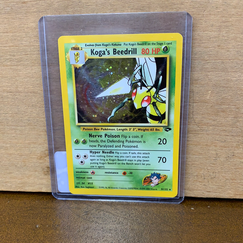 Koga's Beedrill(Holo)