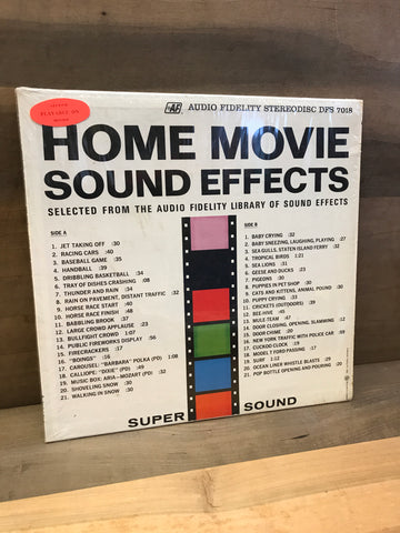 Home Movie Sound Effects