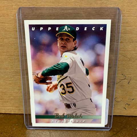 Bob Welch: Oakland Athletics(1993) #407