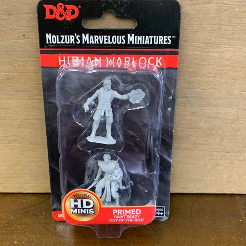 Nolzur's Marvelous Miniatures: Human Warlock(Male)