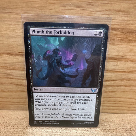 Plumb the Forbidden