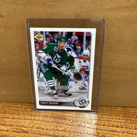 Zarley Zalapski: Hartford Whalers(1992) #316