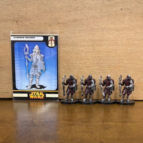 Utapaun Soldier 53/60 (Set of 4)