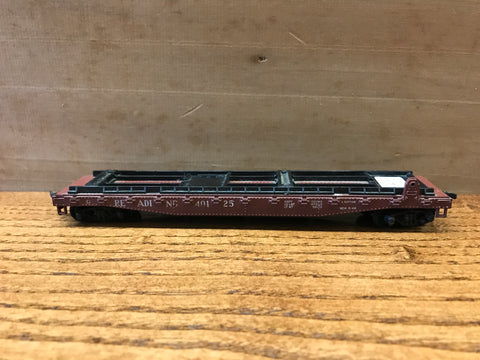 Lionel Reading 40125 Flat Car, Van Carrier