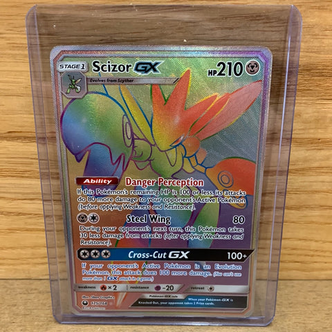 Scizor GX(Rainbow Rare)