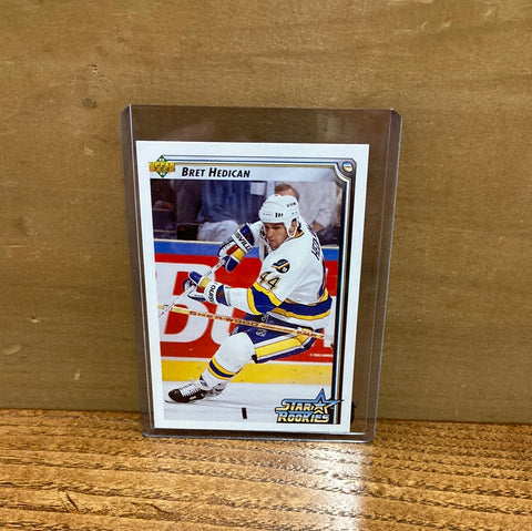 Bret Hedican: St Louis Blues(1992) Star Rookies #414