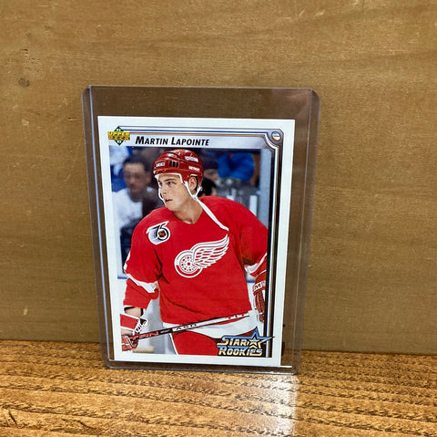 Martin Lapointe: Detroit Red Wings(1992) Star Rookies #405