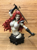 Red Sonja Bust: Limited Black and White Variant