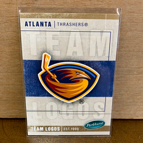 Atlanta Thrashers: Team Logo(2005/06) Parkhurst #532