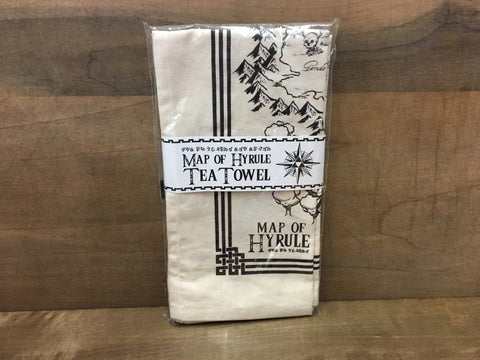 Map of Hyrule Tea Towel