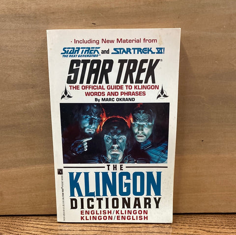Klingon Dictionary