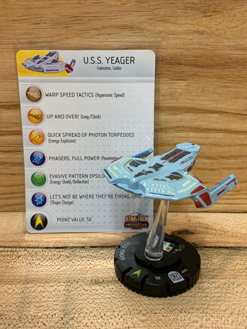 USS Yeager(w/Card)