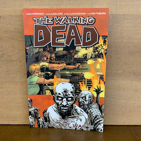 The Walking Dead: Vol 20 All Out War(1st Printing)