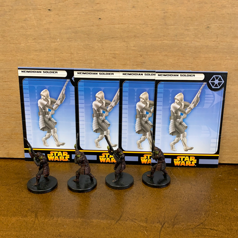 Neimoidian Soldier 35/60(Set of 4)