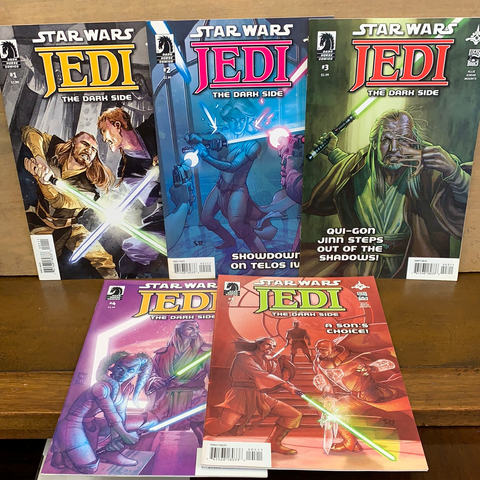 Star Wars: Jedi-The Dark Side #1-5(Complete Series)